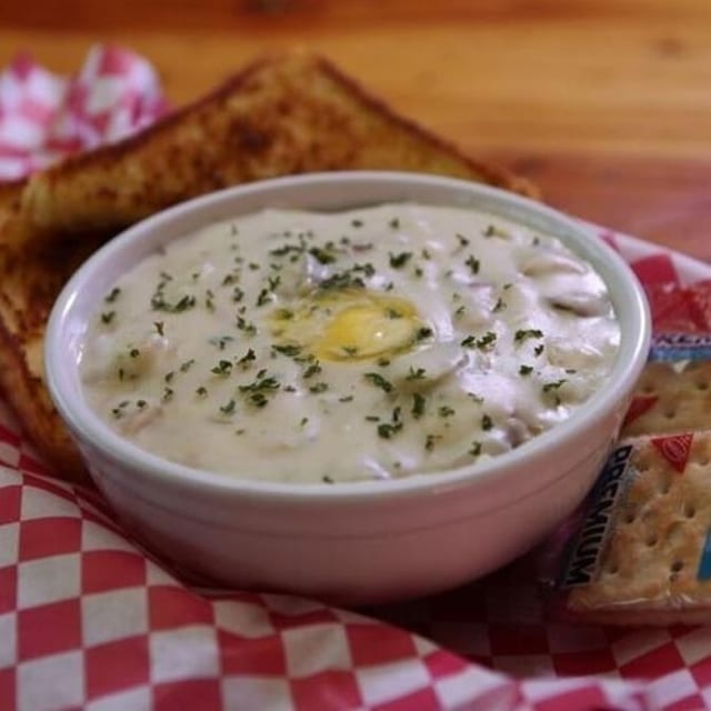 Clam Chowder Cup.