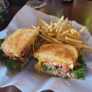 Turkey Bacon Melt Sandwich