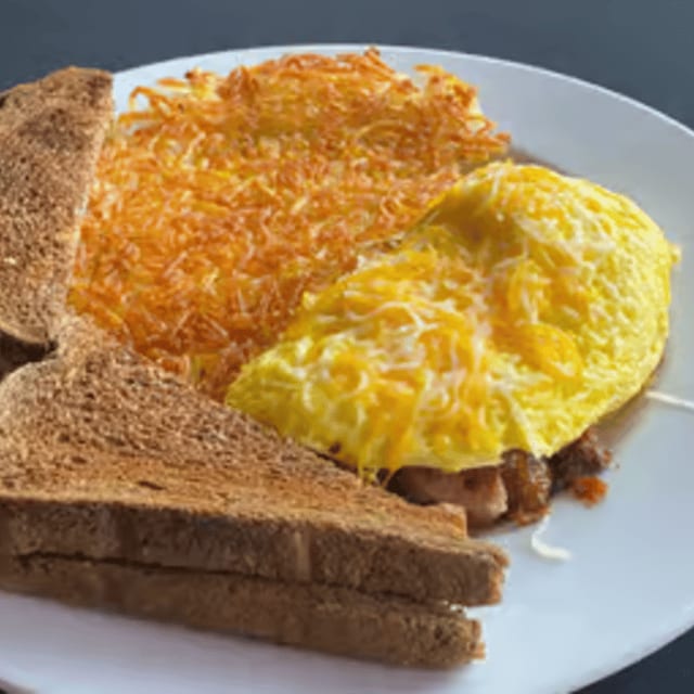 Meat Lovers Omelette.